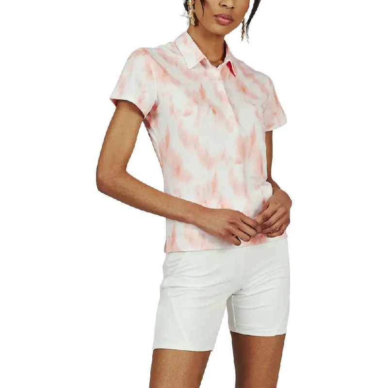 Personalized Wear 7Diamonds Inoa Golf Polo Orange - SS23 Women