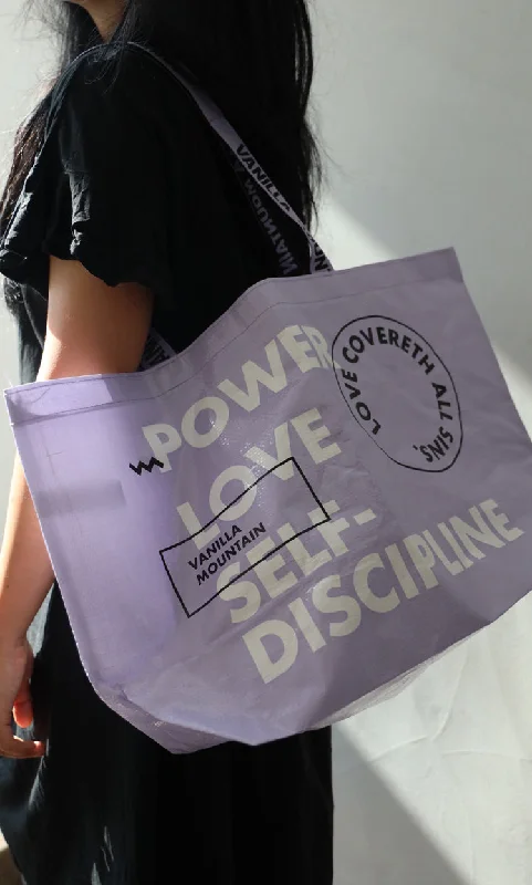 Classic And Versatile VM | Bag | Weaving Bag - Beige / Green / Purple