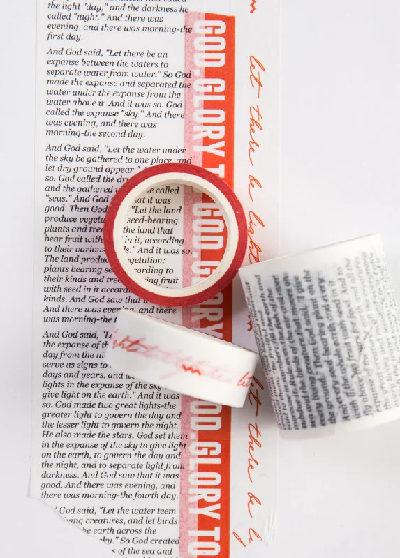 Fashion Comfort VM | Stationery | Tape Set (3 in 1) per Each Set - Red Multi