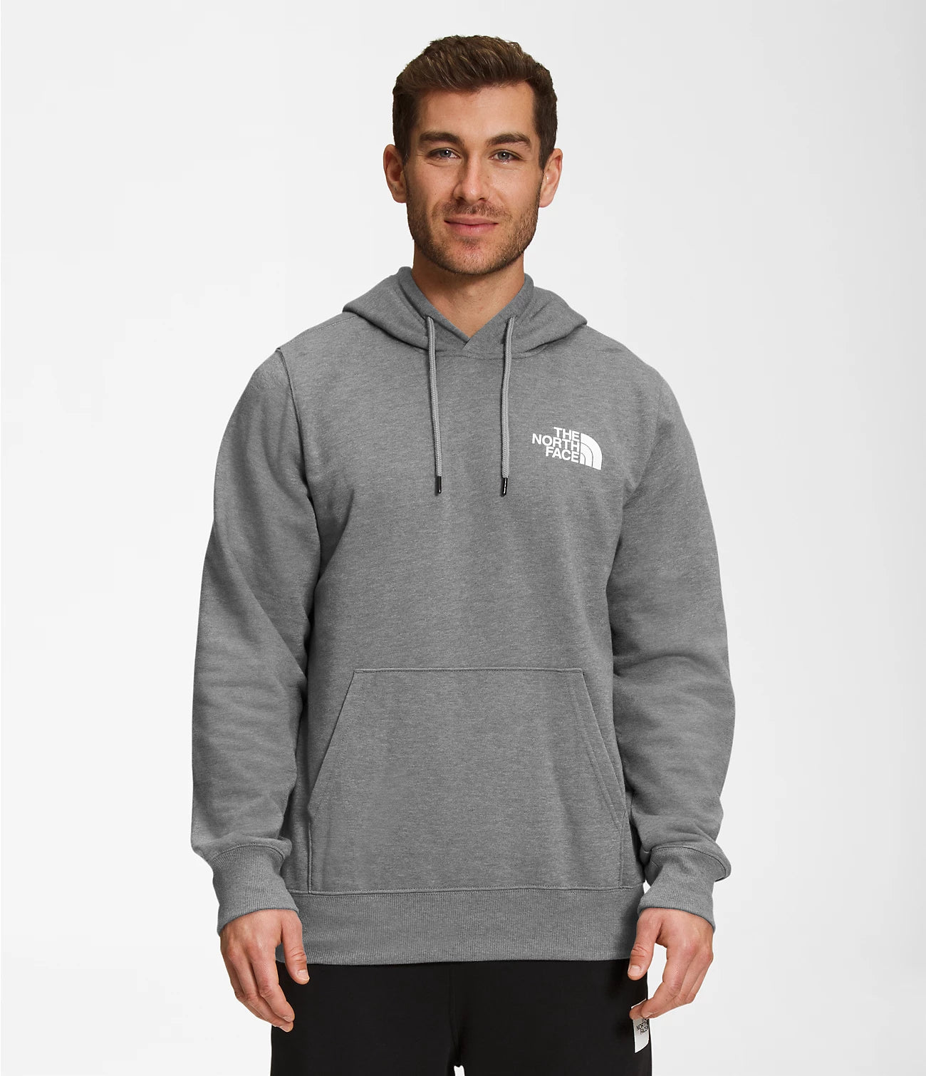 High-quality Fabrics Men’s Box NSE Pullover Hoodie | Medium Grey
