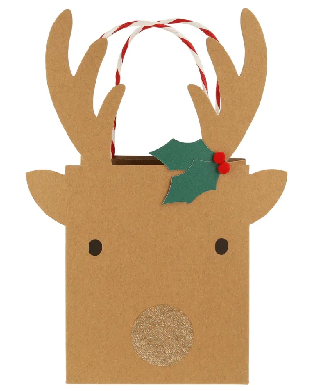 Casual Chic Wear Meri Meri Medium Reindeer Gift Bags