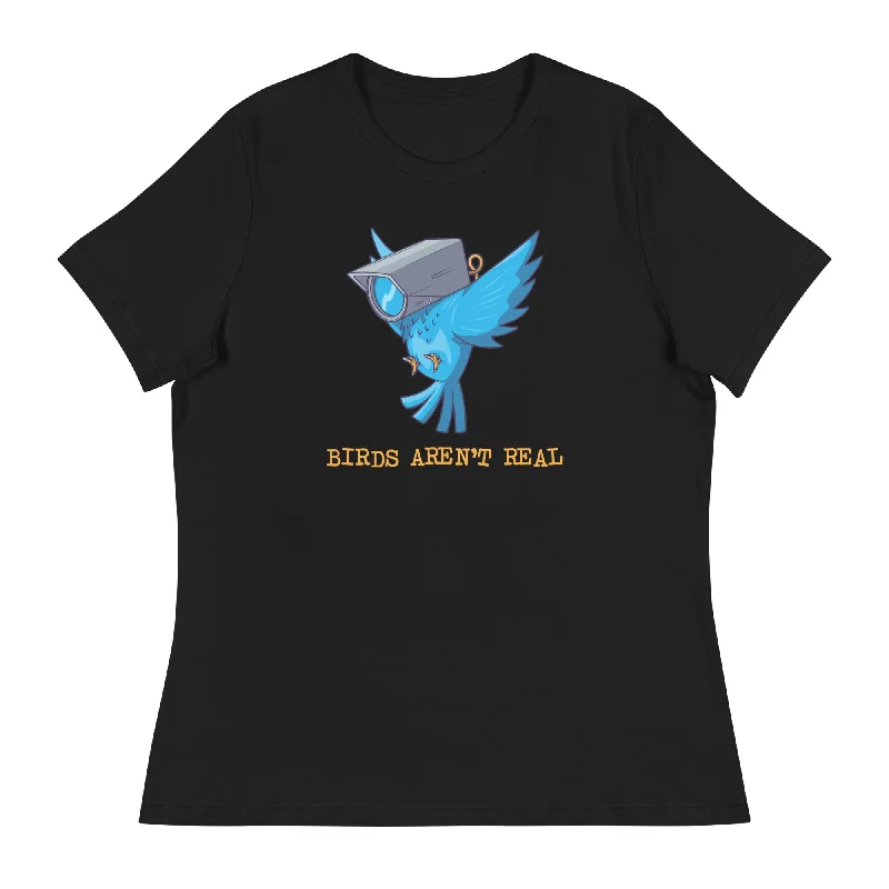Slim Fit Birds Aren't Real Women's Relaxed T-Shirt