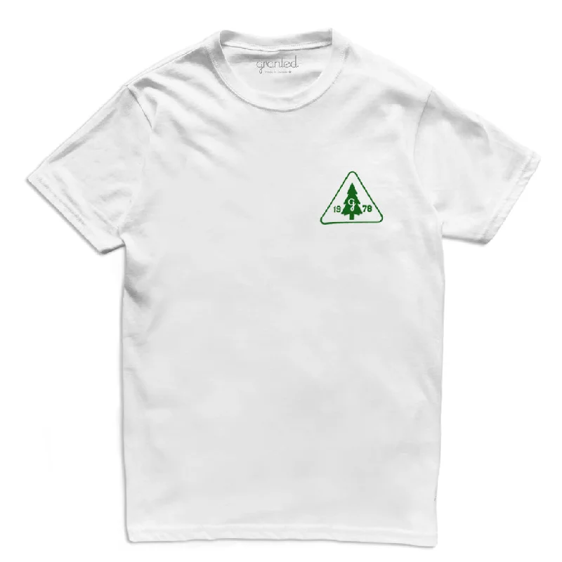 Noble And Elegant Tree Fresh T shirt - white