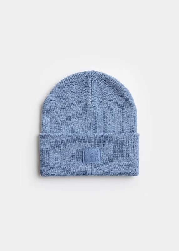 Cozy Vibes Adult Mad Hatter Knit Cuff Beanie - Fog
