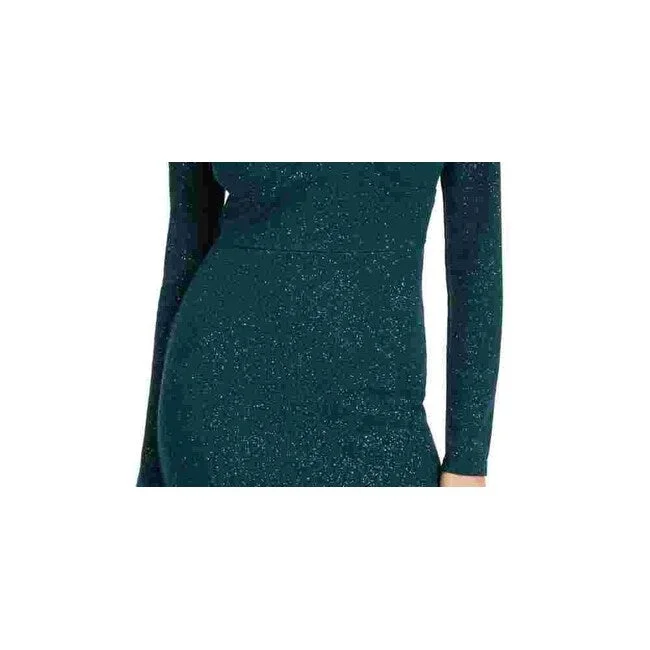 Personalized Outfit City Studios Women's Glitter Long Sleeve V Neck Short Body Con Cocktail Dress Green Size 15 Personalized Outfit City Studios Women's Glitter Long Sleeve V Neck Short Body Con Cocktail Dress Green Size 15