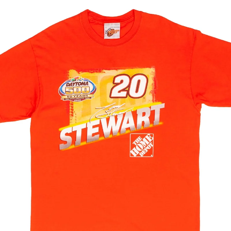 Classic Style VINTAGE NASCAR TONY STEWART HOME DEPOT 2008 TEE SHIRT SIZE LARGE