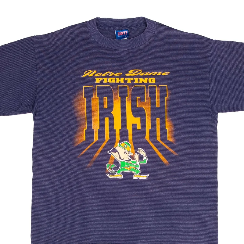 New Season Series VINTAGE NCAA NOTRE DAME FIGHTING IRISH 1990S TEE SHIRT SIZE XL MADE IN USA New Season Series VINTAGE NCAA NOTRE DAME FIGHTING IRISH 1990S TEE SHIRT SIZE XL MADE IN USA
