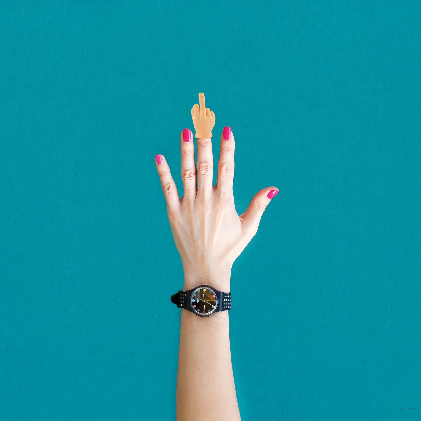Leisure And Entertainment Tiny Hand | Middle Finger