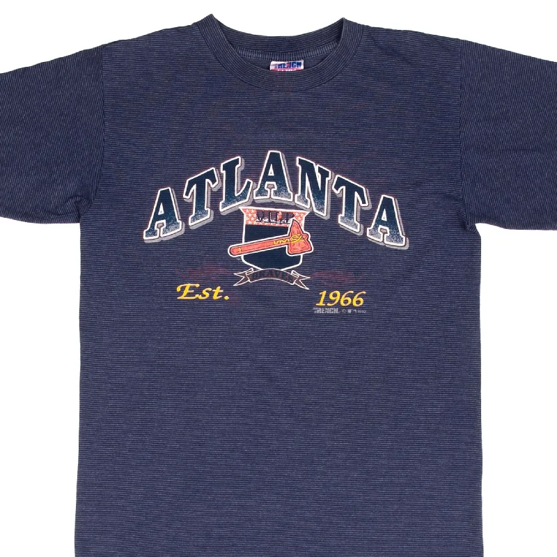 Fashion Must-have VINTAGE MLB ATLANTA BRAVES 1992 TEE SHIRT SIZE MEDIUM MADE IN USA Fashion Must-have VINTAGE MLB ATLANTA BRAVES 1992 TEE SHIRT SIZE MEDIUM MADE IN USA