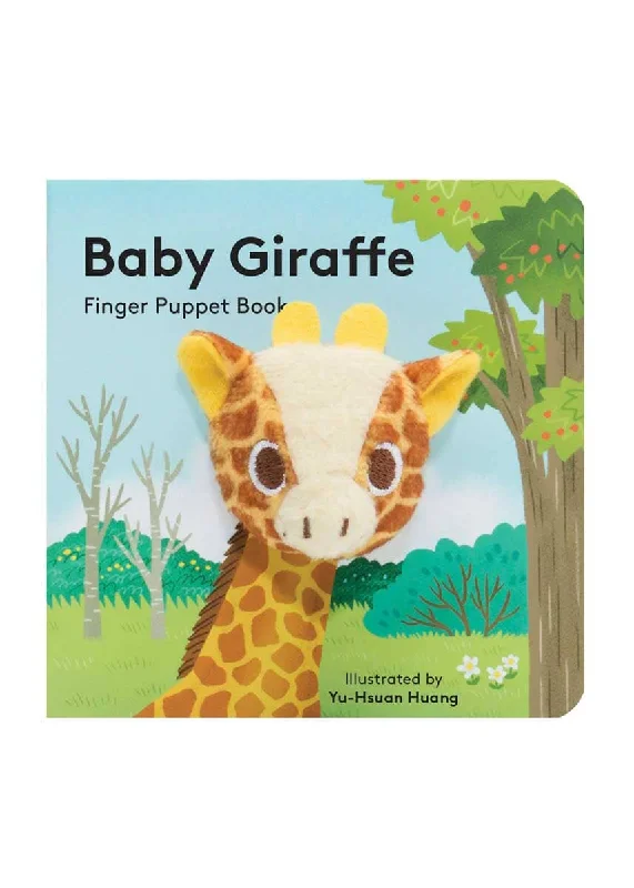 Outdoor Trend Baby Giraffe: Finger Puppet Book
