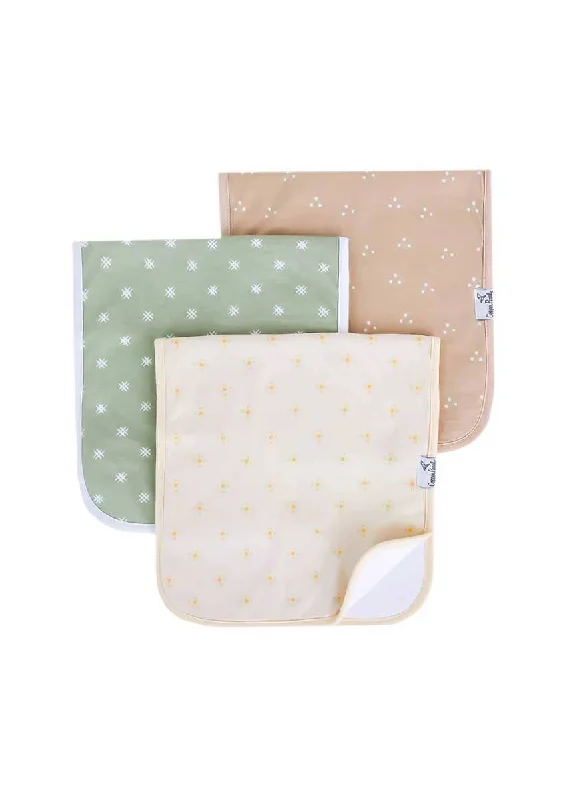 Girl Style Santa Fe Burp Cloth Set - 3-Pack