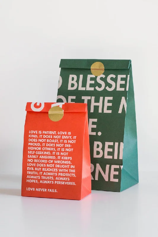 Effortless Dressing VM | Stationery | Sticker BLESSED | ROUND (Big) - Gold / Green