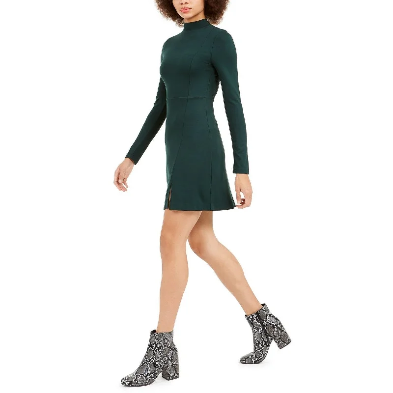 Amazing design French Connection Women's Bayou A Line Mock Neck Dress Green Size 12 Amazing design French Connection Women's Bayou A Line Mock Neck Dress Green Size 12