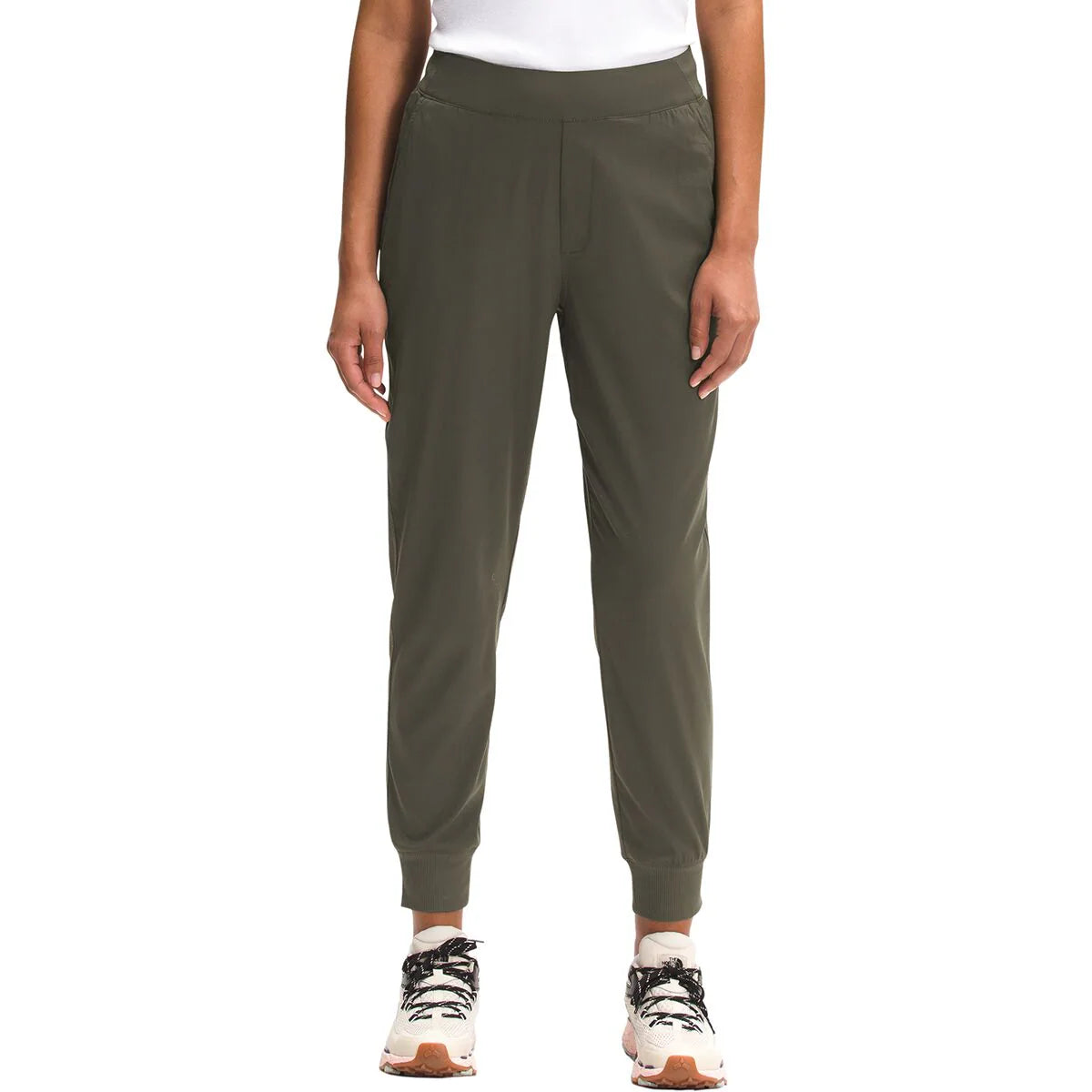 Lazy Style Aphrodite Jogger | Taupe/Green