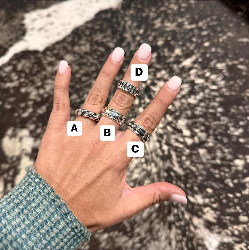 Urban Comfort Sterling Rings