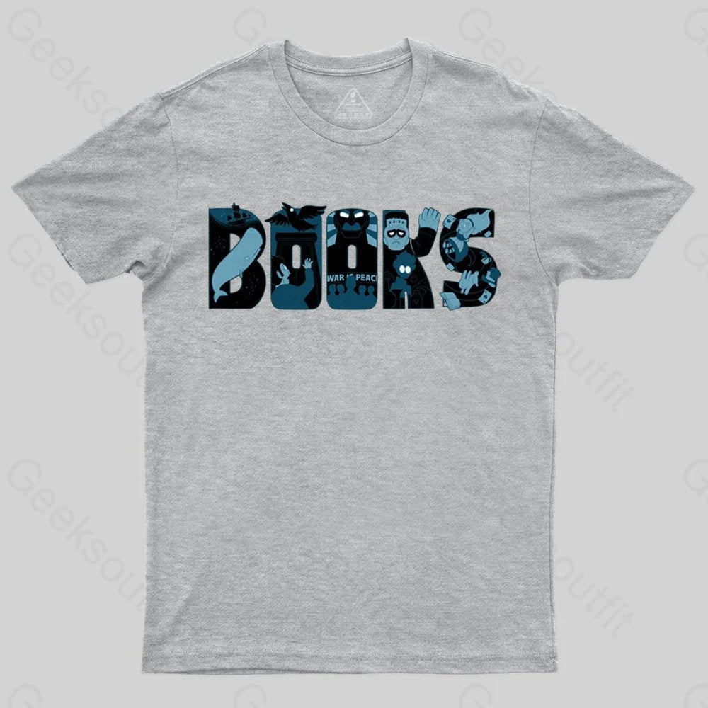 Relaxed Chic BOOKS T-shirt