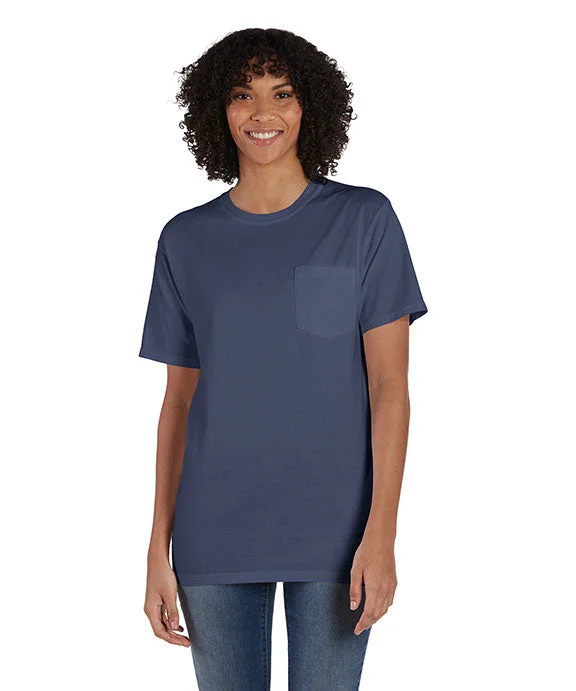 Simple Matching GDH150 - ComfortWash by Hanes Unisex Garment-Dyed T-Shirt with Pocket