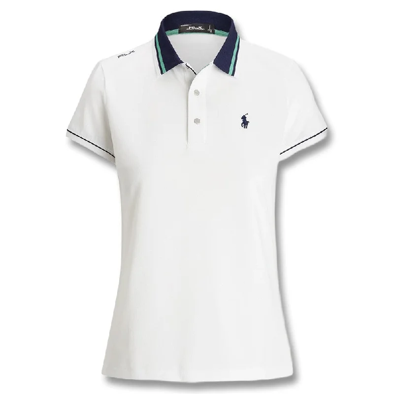 Romantic Temperament Ralph Lauren Shortsleeve Tour Pique Val Golf Polo (Tailored Fit) 2024 Women Romantic Temperament Ralph Lauren Shortsleeve Tour Pique Val Golf Polo (Tailored Fit) 2024 Women