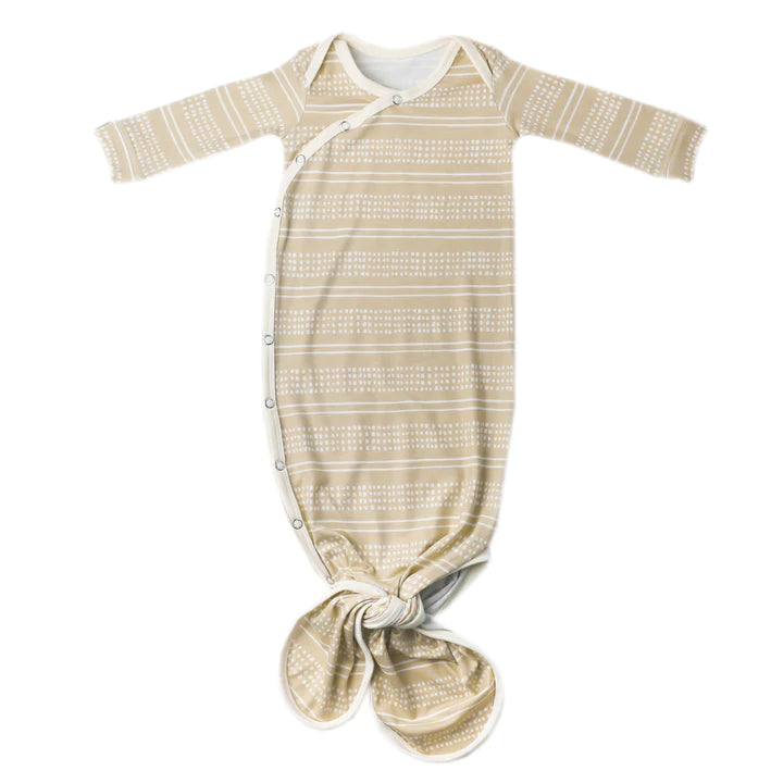 Effortless Elegance Copper Pearl Knotted Gown | Clay