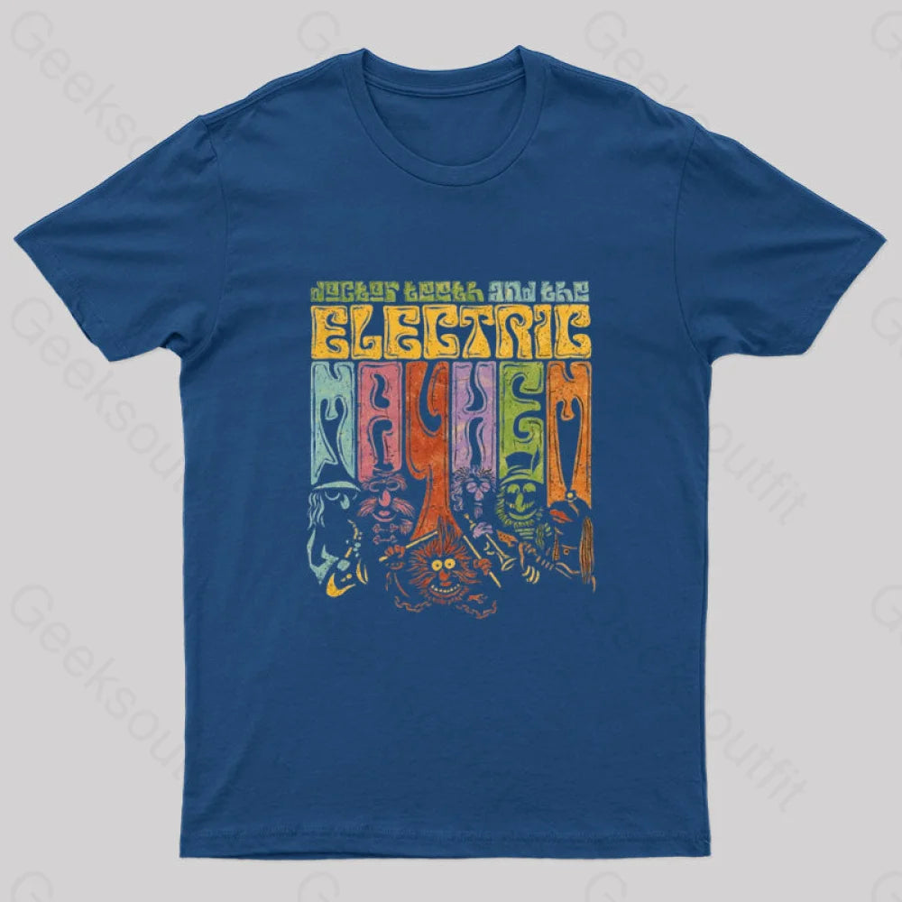 Lace Design The Electric Mayhem Geek T-Shirt