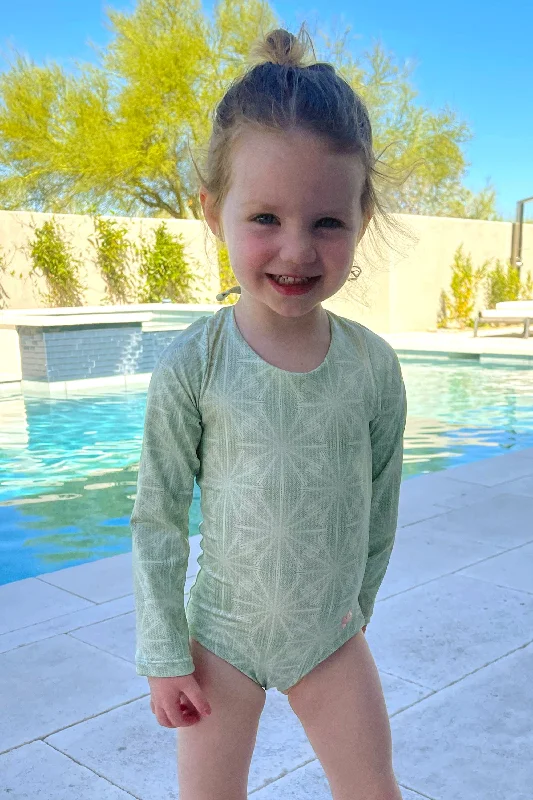 Chic Relaxation Girls Long Sleeve One-Piece - Pixiedust