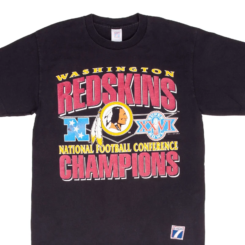 Fashionable And Versatile VINTAGE NFL WASHINGTON REDSKINS NFC CHAMPIONS 1991 TEE SHIRT MEDIUM MADE IN USA Fashionable And Versatile VINTAGE NFL WASHINGTON REDSKINS NFC CHAMPIONS 1991 TEE SHIRT MEDIUM MADE IN USA