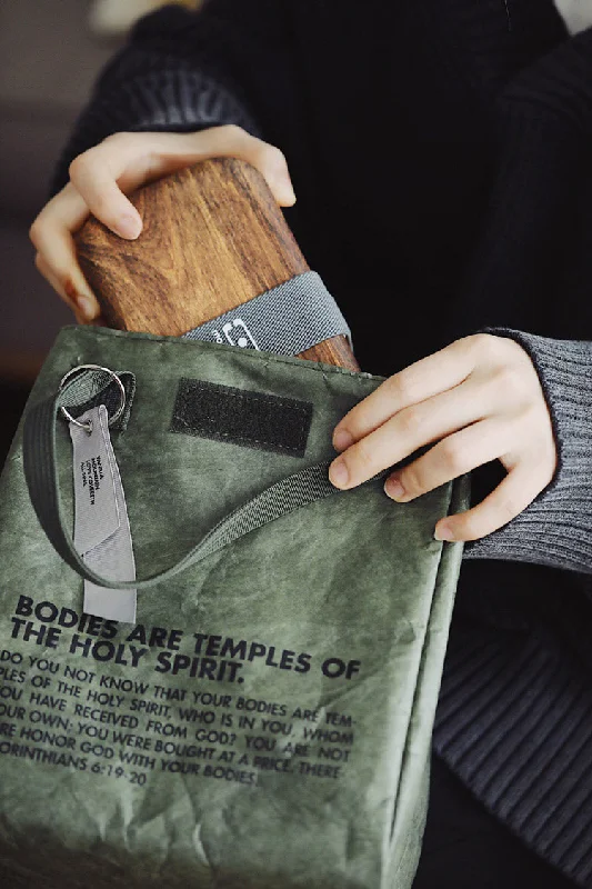 Integrated Design VM | Insulation Meal Bag | Bodies are Temples of the Holy Spirit