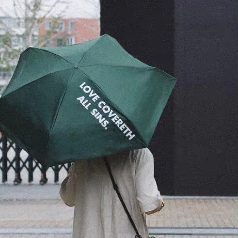 Chic Lounge VM | Umbrella Foldable - Green