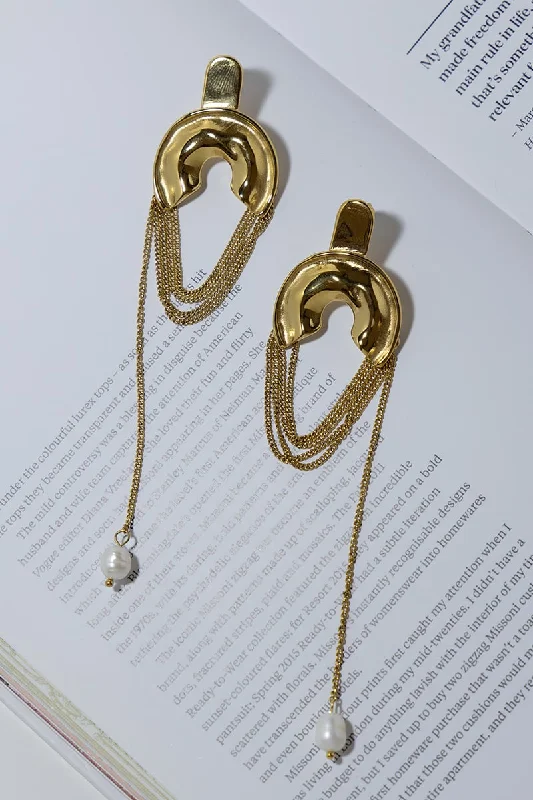 Stylish Comfort GOLD PLATED DREAM EARRINGS