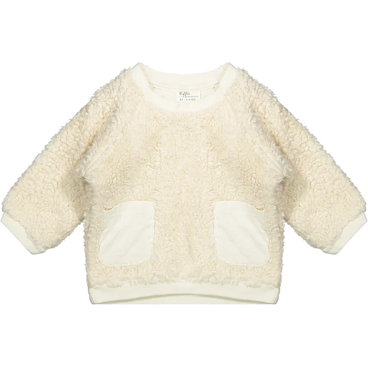 Ethnic Style Riffle Amsterdam Myra Sweater in Off-White