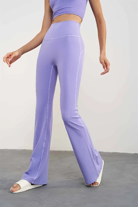 Timeless Comfort CK1597-NUF Nude high-waisted Yoga Flare One-piece no-embarrassment Line Yoga pants Peach Hip Lift Exercise tights