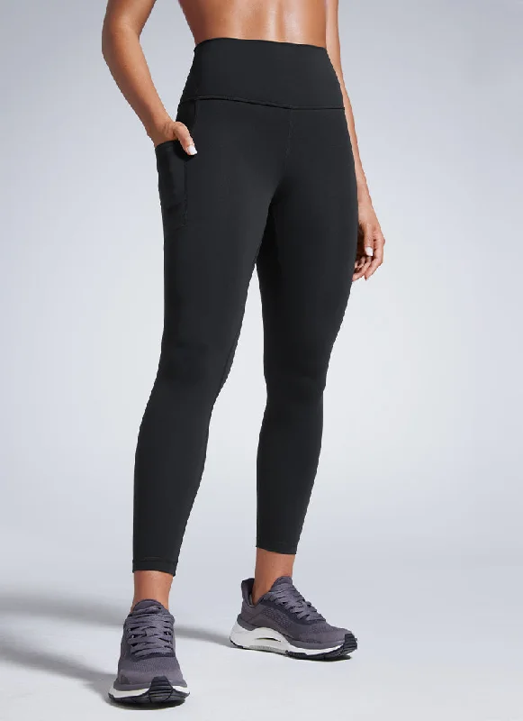 Elegant And Charming Butterbreeze Workout Leggings with Pockets 25''