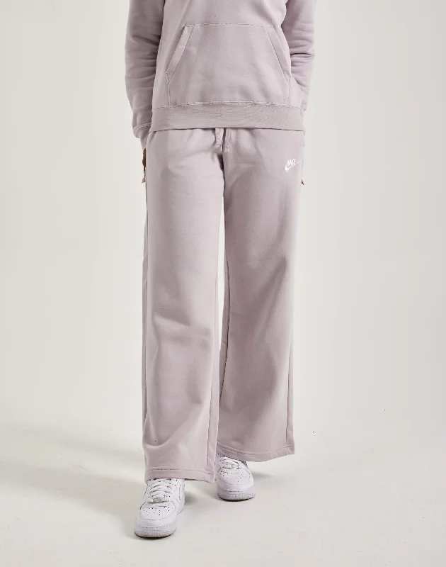 Ultra-lightweight Nike Club Fleece Wide Pants
