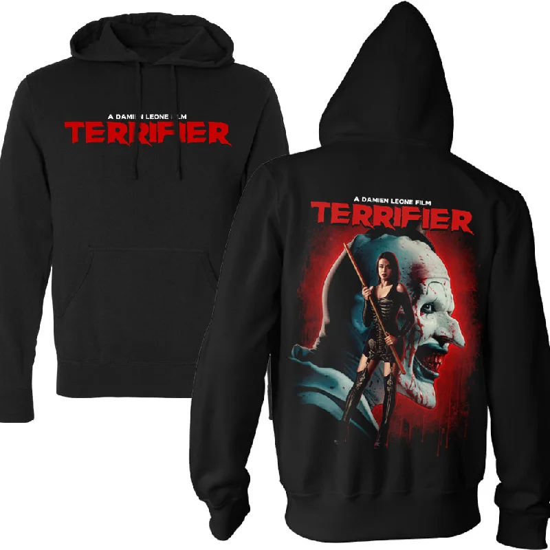 Comfort Fit Terrifier An Eye For An Eye Pullover Hoodie