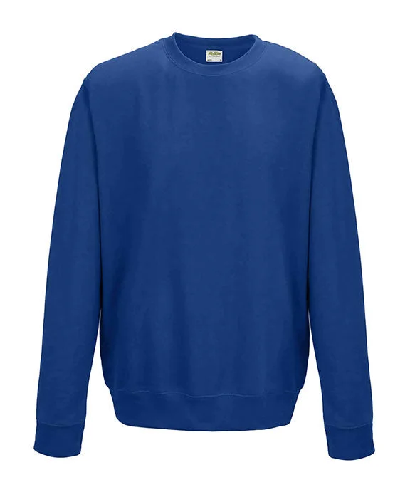 Must-have For Autumn And Winter JHA030 - Just Hoods By AWDis Adult Midweight College Crewneck Sweatshirt | Royal Blue Must-have For Autumn And Winter JHA030 - Just Hoods By AWDis Adult Midweight College Crewneck Sweatshirt | Royal Blue