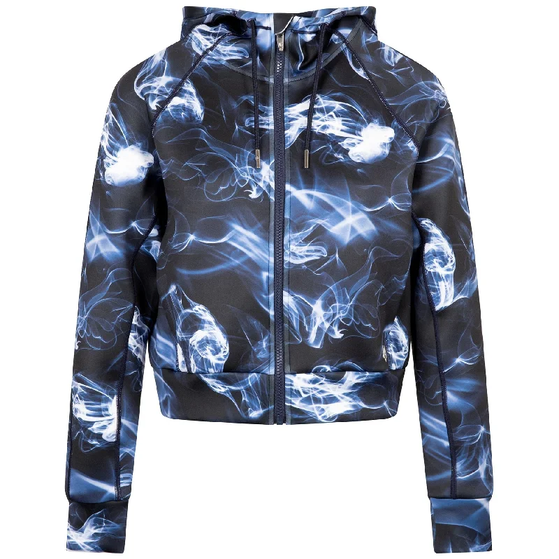 Urban Style Womens Ghost Dancer Smoke Kristina Full Zip Hoodie Maltese - SU24