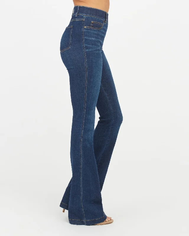Fashion Trend Spanx Flare Jeans Midnight Shade