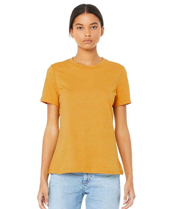 Independent design B6400 - Bella + Canvas Missy Relaxed Jersey Short-Sleeve T-Shirt | Mustard Independent design B6400 - Bella + Canvas Missy Relaxed Jersey Short-Sleeve T-Shirt | Mustard