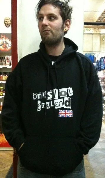 Classic Retro Bristol punk hoodie