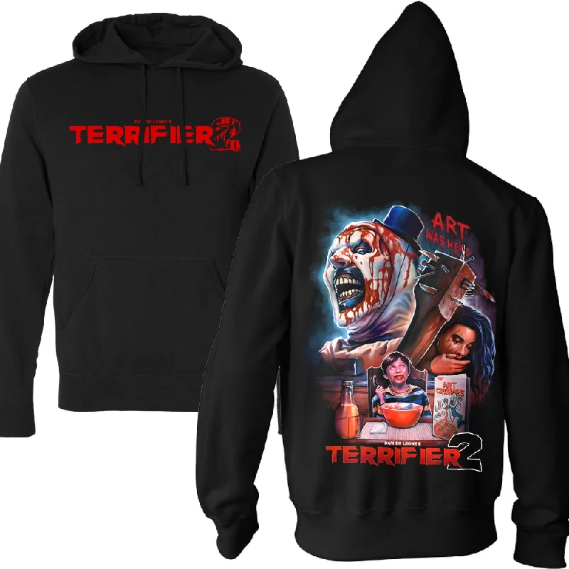 Cozy Dress Terrifier 2 Art Was Here Pullover Hoodie