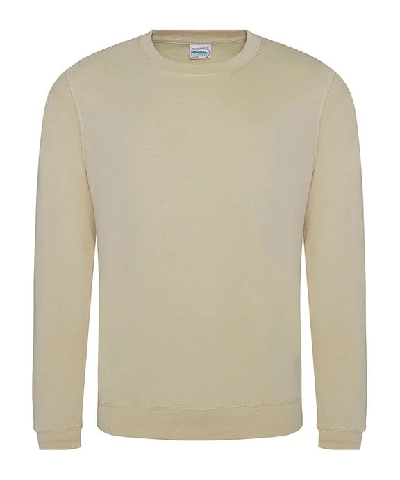 American Style JHA030 - Just Hoods By AWDis Adult Midweight College Crewneck Sweatshirt | Desert Sand American Style JHA030 - Just Hoods By AWDis Adult Midweight College Crewneck Sweatshirt | Desert Sand