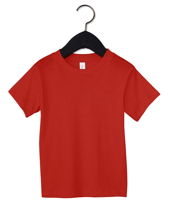Denim Design 3001T - Bella + Canvas Toddler Jersey Short Sleeve T-Shirt | Red