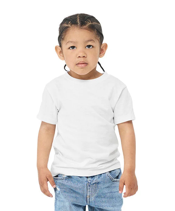 Fashionable And Versatile 3001T - Bella + Canvas Toddler Jersey Short Sleeve T-Shirt | White