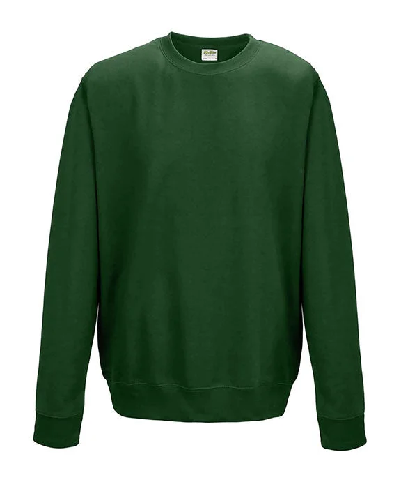 Trendy Items JHA030 - Just Hoods By AWDis Adult Midweight College Crewneck Sweatshirt | Bottle Green Trendy Items JHA030 - Just Hoods By AWDis Adult Midweight College Crewneck Sweatshirt | Bottle Green