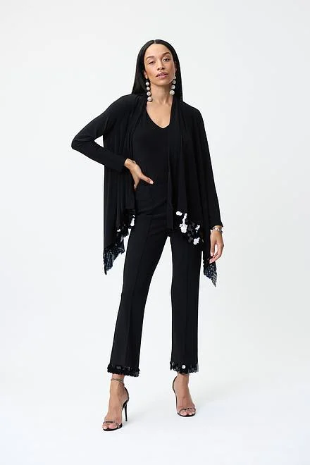 Warm Wear Joseph Ribkoff Sequin Trim Pants