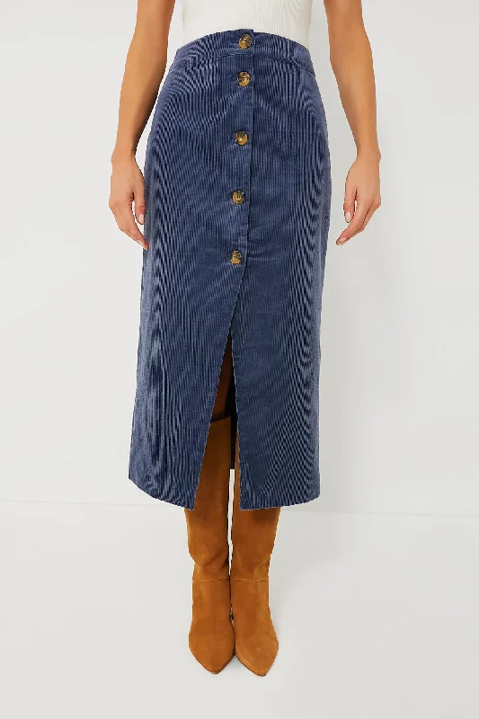 Bottom And Versatile Blue Tilda Skirt