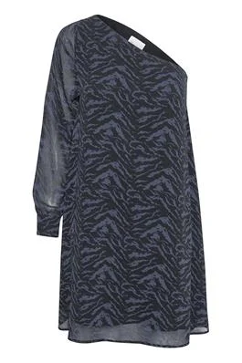 Fashion Trend My Essential Wardrobe Wendy Dress in Dark Saphire