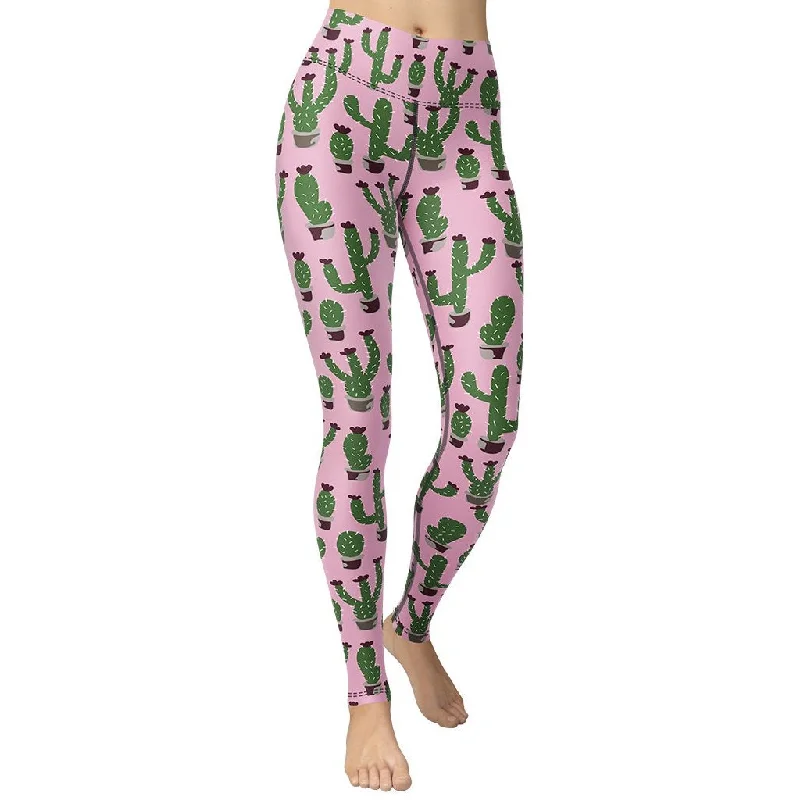 High Street Style Cactus Love Yoga Leggings