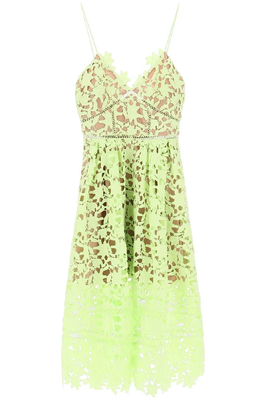 Sports Series SELF PORTRAIT azaelea floral lace midi dress