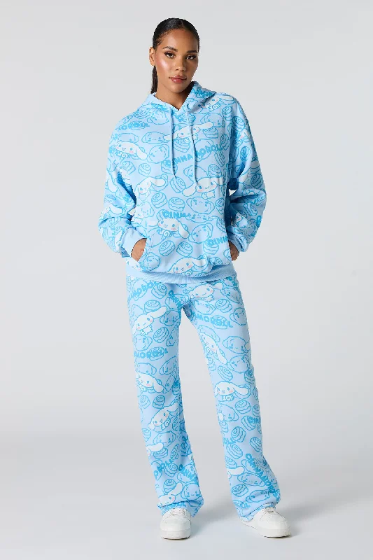 High-end Fabrics Cinnamoroll Print Fleece Sweatpant